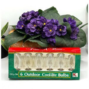 Trim A Home 6-Pack Outdoor C9 1/4 Cool-Lite 7W Bulbs